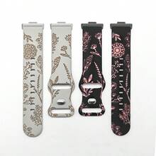 Print Design Silicone Watch Strap Compatible With Huawei Watch Fit 3 Fit 4 Fit 4 Pro Engraved Replacement Wrist Bracelet Correas - WatchFit 3/4/4 Pro - View 4