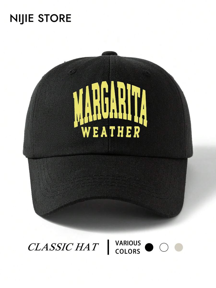 1pc Women's Fashion Baseball Cap With "GMARARTA" Graphic Print, Heart Design Couple Style Adjustable Lightweight Comfortable Duck Bill Trucker Hat Sun Protection Multifunctional Classic Baseball Cap, Suitable For Daily Wear, Dating, Street Outfits, Commuting And More - A - View 1