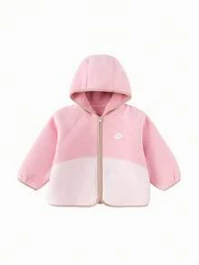 Balabala Baby Anti‑Static Fleece Jacket Soft Cute Outerwear Loose Coat For Infant Boys Girls Winter Wear - Rubber Powder - View 4