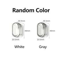 No-Drill Self-Adhesive Wall-Mounted Toothbrush Holder With Dust Cover, Waterproof Protective Toothbrush Storage Rack, Suitable For Bathroom Sink, Shower Area Dust-Proof Toothbrush Organizer, Practical Bathroom Home Accessory - Multicolor - View 3