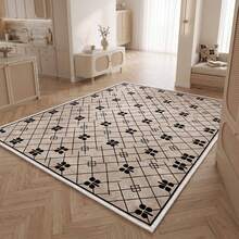 Washable Scandinavian Rugs – Nordic Designs For Modern Homes - Perfect For Living Room, Bedroom, Hallway, Kitchen - Indoor And Outdor Carpet | Non-Slip Backing - Rust Brown - View 5