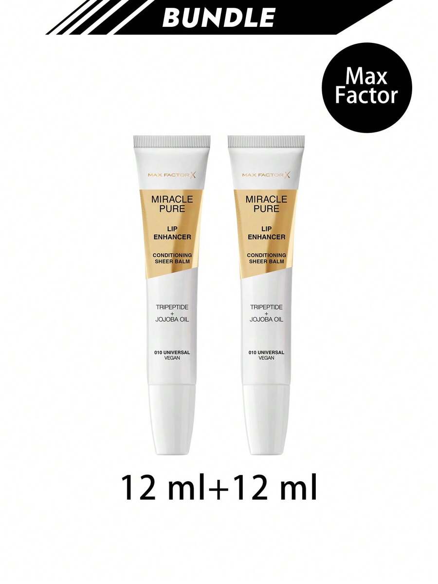 Max Factor [حزمة] معزز الشفاه النقي المعجزة 010 عالمي 12 مل * 2 - 010 عالمي - مشاهدة 1