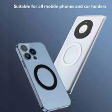 2pcs 42MM Phone Stand, Replaceable Top Extension Phone Grip And Stand, Suitable For Every Smartphone And Tablet (Black) - One Size Fits All - View 4