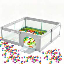 Corralito De Juegos Portátil Para Bebé, Corralito Plegable Para Niños, Varios Colores Disponibles - Gris Claro - Ver 8