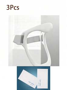 Bantal Penyangga Leher + 2 buah Tisu Pembersih, Desain Ergonomis, Cocok untuk Kantor, Ringan, Ideal untuk Duduk Lama di Rumah dan Kantor, Penggunaan Meja, Pilihan Sempurna bagi yang Menghadap Layar dalam Waktu Lama - Beraneka warna - View 13