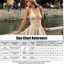 Casual Cute Backless Sleeveless A-Line Short Dress, Loose Flared Hem. Backless Area With Knot Design, Texture. Graduation Dress Party Elegant Summer - Khaki - View 5