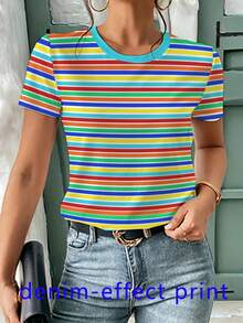 Women T-Shirts - Multicolor - View 2