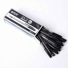 3-Pack Black Ballpoint Pens - Medium Tip, Smooth Writing - Professional Quality, Suitable For Home, Office And School, Back To School Essential - Sets - View 5