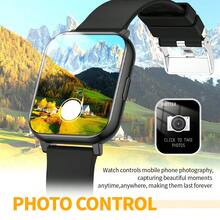 1.83 Inch Unisex Casual Sports Square Smart Watch, Supports Calls, Message Notifications, Step Counting, Multiple Sports Modes, Music Remote Control And Customizable Watch Faces - View 6