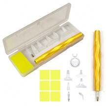 New Diamond Painting Tool Drill Pen Set Thread Drill Pen 3D Printing Ergonomic Design Drill Pen - A - View 6