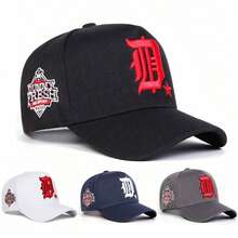 1pc Men's LA Gothic Letter Embroidery Baseball Cap, Adjustable Sports Hat For Outdoor, Casual, Spring/Autumn Travel, Beach, Party - Multicolor - View 12