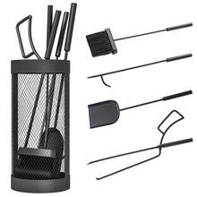Outsunny Racks de Lenha - negro - Ver 2