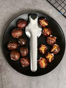 1/2/5/10pcs Nut Cracker, Chestnut Cracker, Shelling Pliers, Walnut Cracker, Metal Nut Cracker, Stainless Steel Chestnut Cracker, Kitchen Utensil, Suitable For All Dried Nuts - Multicolor - View 7