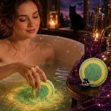 KORMESIC Halloween Bubble Bath Bomb, Gentle Cleansing & Relieves Dryness, Moisturizing & Soothing Skin, Halloween Gift - Fragrant - View 5