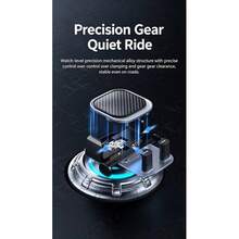 1pc Car Phone Holder, Universal Air Vent Navigation Mount, Compatible With Phones, Supports 360 Degree Rotation, Stable Anti-Shake, Suitable For Most Car Models - Black - View 4