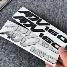 1Pair Motorcycle Soft Sticker Decals Logo For ADV 160 - A - View 2