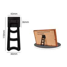 1/5/10pcs Photo Display Stand, Picture Frame Holder With Clips, Photo Display Stand With Clips, Suitable For Home Decor, Office And Event Use, Durable Multi-Functional Picture Frame Alternative, Stylish Appearance, Stable Clip Design - Multicolor - View 14