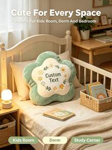 1pc DIY Customized Personalized Creative Pillow, Cushion, Gift For Girlfriend/Wife, Home Decor | Holiday Decoration | Wedding | Birthday Gift | Anniversary, Suitable For Halloween, Christmas, Thanksgiving, Valentine's Day - Multicolor - View 5