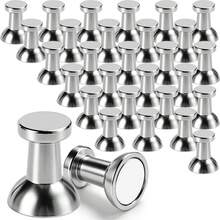5/10Pcs Strong Fridge Magnets, Refrigerator Magnets For Whiteboard, Magnetic Push Pins Small Whiteboard Magnets For Classroom, Magnetic Decorative Magnets, Locker Accessories And Dry Erase Magnets - Multicolor - View 2