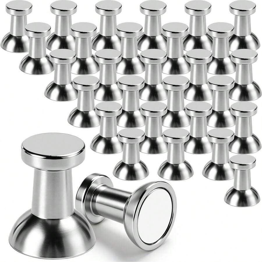 5/10Pcs Strong Fridge Magnets, Refrigerator Magnets For Whiteboard, Magnetic Push Pins Small Whiteboard Magnets For Classroom, Magnetic Decorative Magnets, Locker Accessories And Dry Erase Magnets