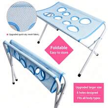 Detachable Pet Grooming Bed, Foldable Hammock For Cats And Dogs, Quick-Dry Mesh Fabric, Non-Slip Design, For Pet Bathing And Grooming, Stable And Durable, Easy To Store, Pet Grooming And Cleaning Supplies - Multicolor - View 2