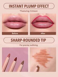 SHEGLAM [2件組] Starlight 絲絨唇膏與 So Lippy 唇線筆套組 - 霧玫瑰 + 丘比特之弓 - 查看 5