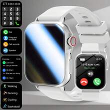 Kids Smart Watch With Silicone Sports Band, Call & Text, Pedometer, Calorie Tracker, Multiple Sports Modes, Call & Message Notifications, Full Screen Touch, Android & IOS Compatible, Fun Gift - Black - View 13