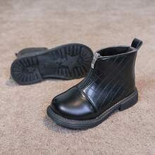 1 Pair Simple & Comfortable Kids' Shoes For Boys & Girls - Black - View 5