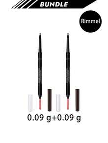 Rimmel [حزمة] قلم تحديد الحواجب برو مايكروديفاينر 003 بني داكن 0.09 جرام * 2 - 003 بني داكن - مشاهدة 1