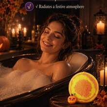 KORMESIC Halloween Bubble Bath Bomb, Gentle Cleansing & Relieves Dryness, Moisturizing & Soothing Skin, Halloween Gift - Fragrant - View 7