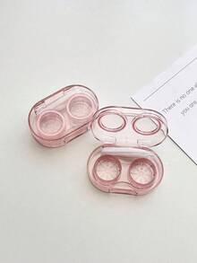 XIANG YU Transparent Leak Proof Contact Lens Box, Contact Lens Box, Lens Box, Storage Box, Suitable For School Outdoor Travel And Home Essential Storage Tools. - Multicolor - View 13