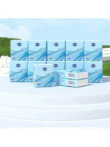 20 Pack Total 120 Lembar (6 lembar/pack) Tisu Sapu Tangan Portabel/Tisu Wajah Mini Saku Cocok untuk Pelajar dan Perjalanan - saputangan - View 4