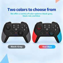 A Wireless Controller Compatible With Switch, Switch OLED, Switch Lite, PC. Features Bluetooth Connectivity, One-Button Wake-Up, NFC, Dual Vibration Motors, A Six-Axis Gyroscope, A 550mAh Battery, Turbo Mode, Macro Programming, An Ergonomic Design. - View 9