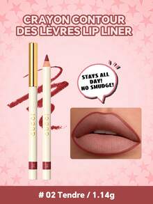 Pensil Bibir Tahan Lama Gucci -#02 Tender Nude-Berat Bersih 1,14g/ 0,04 oz. - # 02 Lembut/1.14g - View 1