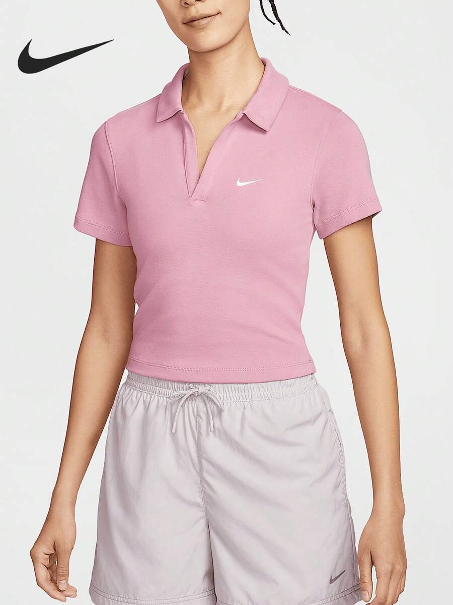 Nike 2025 Summer Women's Short Collar Breathable POLO Shirt DV7885-699 - DV7885-699 - View 1