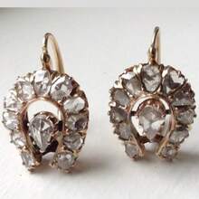 U-Shaped Water Drop Hanging Earrings For Women, Suitable For Daily Wear, Gift Giving, Wedding Accessory - Gold - View 1