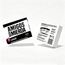 Amigos De Mierda Spanish Party Card Game Expansion Pack, Hilarious Adult Tabletop Game, Great Gift For Christmas, Game Party, Fun Social Game For Friends Gathering & Holiday Nights - Multicolor - View 4
