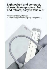 Lenovo X1 Laptop Cooling Stand, Foldable Adjustable Desktop Riser, 5-Level Portable Cooling Pad - View 8
