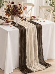 Dark Brown + Medium Beige