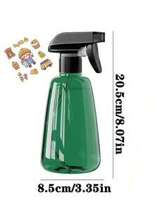 Multifunctional Garden Spray Bottle, Leak-Proof High Pressure Nozzle, Transparent Body, Lightweight Watering Can For Gardening Enthusiasts, Kitchen Use, Suitable For Cleaning Solution, Watering Plants, Disinfecting, Home, Garden, Patio Decor - Multicolor - View 12