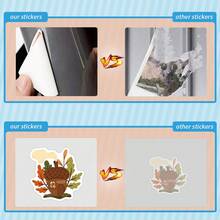59Pcs Literature Stickers Pack | Western Stickers,High Quality Stickers For Scrapbook,Graffiti Sticker,Journaling,Laptop,Bumper,Skateboard,Water Bottles,Computer,Cartoon,Hard Hat,Car Stickers,Stickers Can Bring A Lot Of Fun To Your Life - Literature - View 5