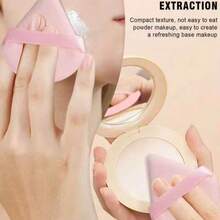 10Pcs Light Pink Teardrop Makeup Sponges, Ultra Soft Synthetic Cosmetic Sponges For Liquid Foundation, Cream & Powder, Multipurpose Applicators For Daily Facial Makeup - Pink - View 5