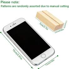 5/10/20pcs Wooden Table Number Holders, Small Table Card Stands, Retro Wooden Business Card Holders, Suitable For Wedding Party Events - Multicolor - View 5