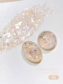 Set Gel Kuku Pemutih Seri Candy Glitter Populer 8pcs, Cocok untuk Manikur DIY di Rumah - MultiWarna - View 15