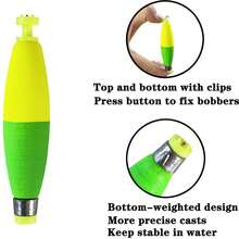 10PCS/Bag Fishing Bobbers Floats For Catfish,Foam Fishing Peg FloatsFreshwater And Saltwater,Perfect For Santee Catfish Rig - A - View 3