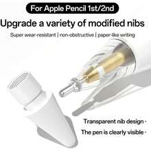 Replacement Pencil Tips Compatible With Apple Pencil Pro,Upgraded Pen Tips Fit Compatible With Apple 2nd 1st Gen ,Mix Metal Tips For IPad Accessories With Case - Multicolor - View 3