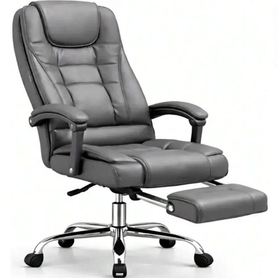 Office Chair - Grey - View 1