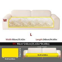 1PC French Irregular-Shape Chenille All-Season Universal New Sofa Cover, Living Room Sofa Protection High-End Feel Seat Cushion, Anti-Slip, Dust-Proof, Anti-Dirt, Machine Washable - Multicolor - View 27