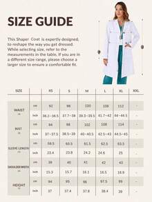 cimmuovere Long-Sleeved Lab Coat With Pockets Spring White Fall - White - View 8