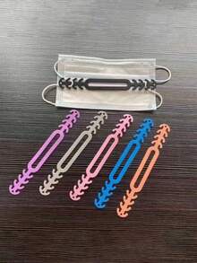15/12/10/6/2Pieces Random Color Disposable Mask Anti Pinch Hook Ear Protection Adjustable Buckle - View 3